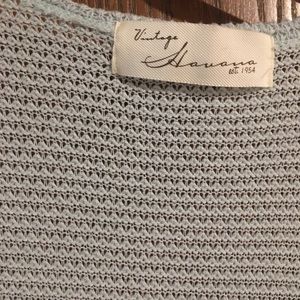 Vintage Havana lightweight sweater cardigan/shawl